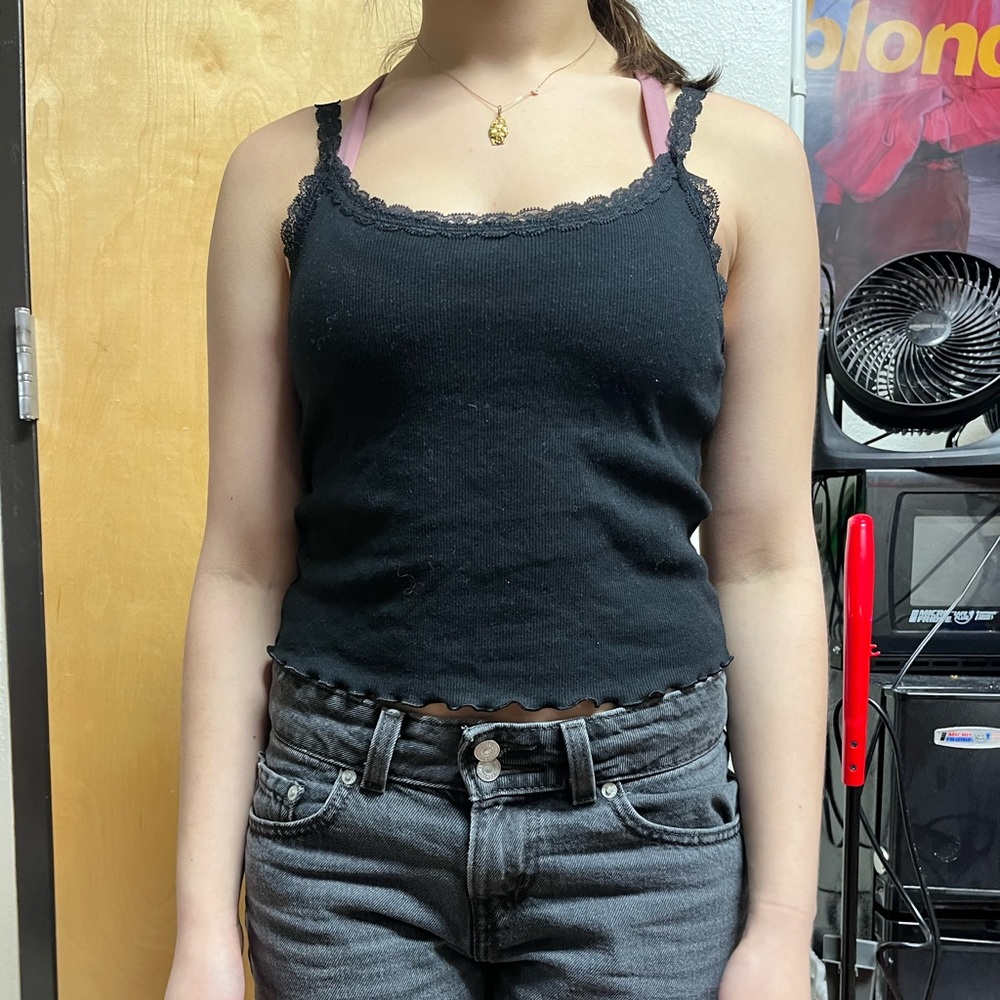 colsie black tank top